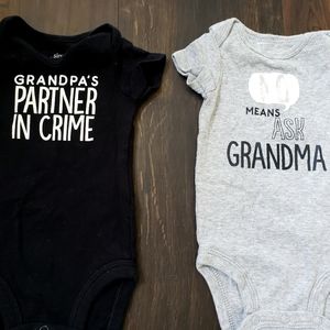 Carter's newborn onesies